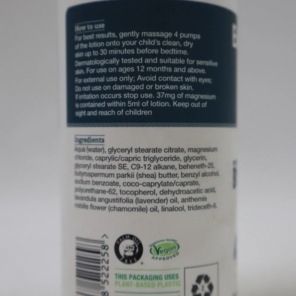 4 PACK BetterYou Magnesium Kids' Sleep Mineral Body Lotion 4.56 FL Oz Each